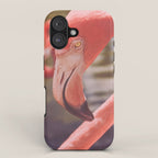 Pink Flamingo II iPhone Case Gallery Image 1