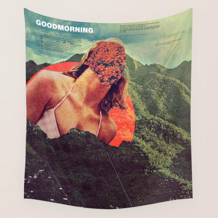 Good Morning Wall Tapestry Gallery Image 4
