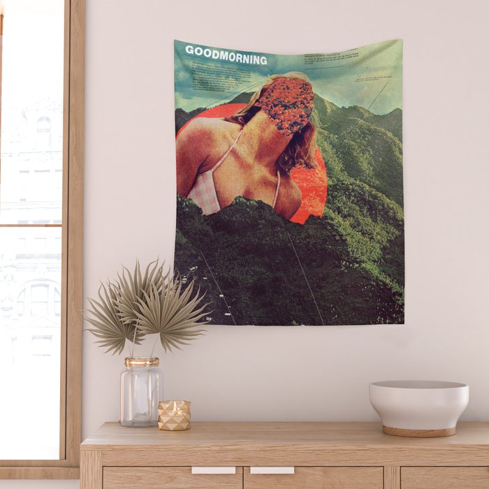Good Morning Wall Tapestry Gallery Image 2