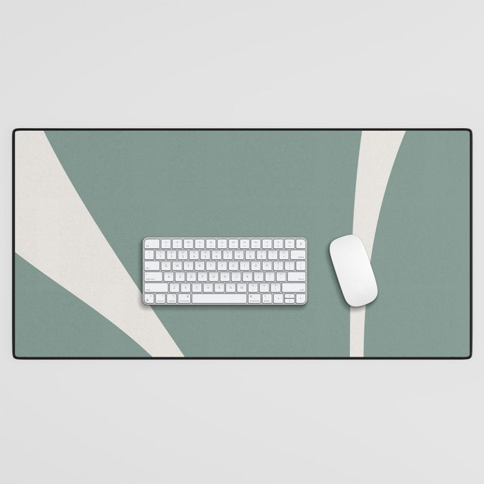Minimalist Plant Abstract XXVIII Desk Mat Gallery Image 1