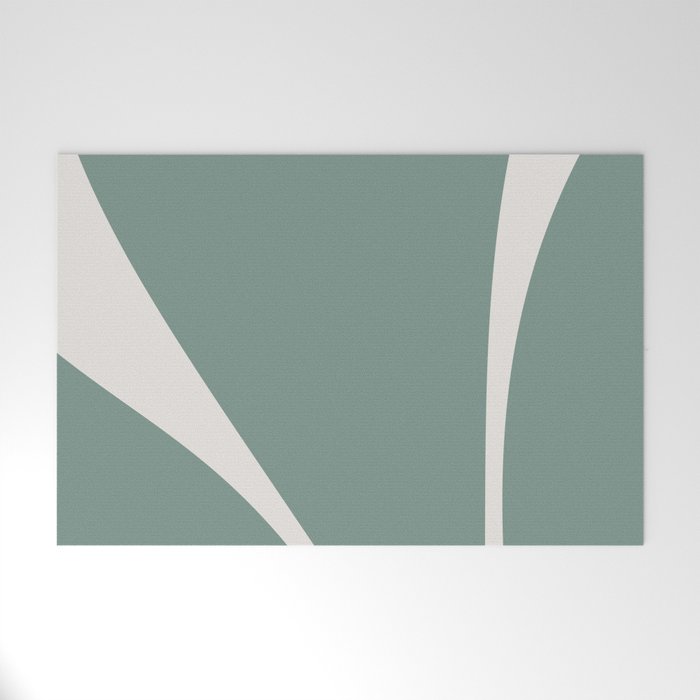 Minimalist Plant Abstract XXVIII Welcome Mat Gallery Image 1
