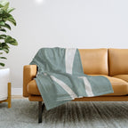 Minimalist Plant Abstract XXVIII Throw Blanket Gallery Image 1