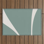Minimalist Plant Abstract XXVIII Outdoor Rug Gallery Image 1