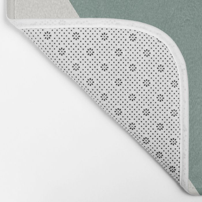 Minimalist Plant Abstract XXVIII Bath Mat Gallery Image 2