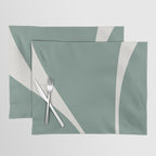 Minimalist Plant Abstract XXVIII Placemat Gallery Image 1