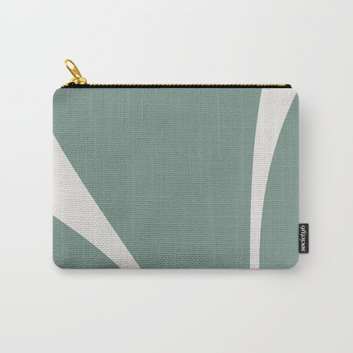 Minimalist Plant Abstract XXVIII Carry All Pouch Gallery Image 1