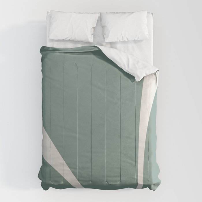 Minimalist Plant Abstract XXVIII Comforter Gallery Image 6