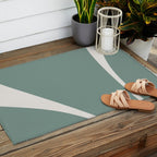 Minimalist Plant Abstract XXVIII Outdoor Rug Gallery Image 2