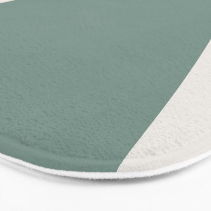 Minimalist Plant Abstract XXVIII Bath Mat Gallery Image 3