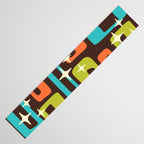 Retro Mid Century Modern Abstract Pattern 632 Table Runner Gallery Image 3