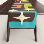 Retro Mid Century Modern Abstract Pattern 632 Table Runner Gallery Image 1