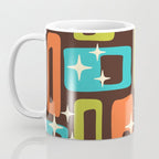 Retro Mid Century Modern Abstract Pattern 632 Coffee Mug Gallery Image 3