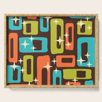 Retro Mid Century Modern Abstract Pattern 632 Serving Tray Gallery Image 1