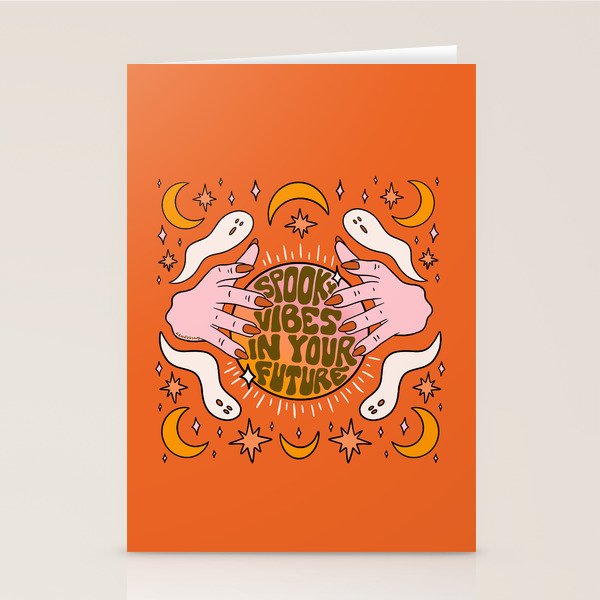 Spooky Vibes in Your Future Stationery Card Gallery Image 1