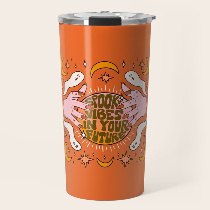 Spooky Vibes in Your Future Travel Mug Gallery Image 1