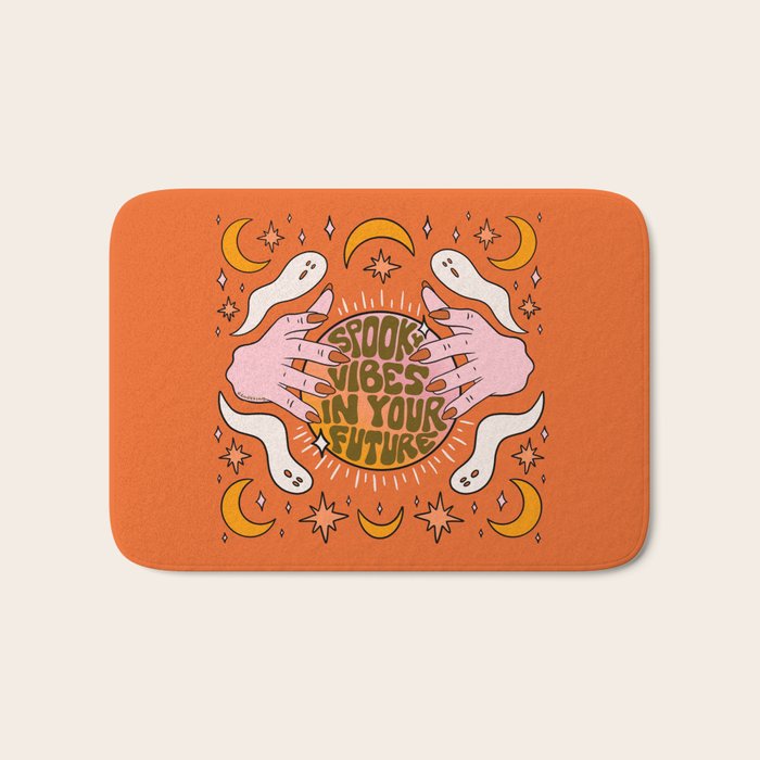 Spooky Vibes in Your Future Bath Mat Gallery Image 1