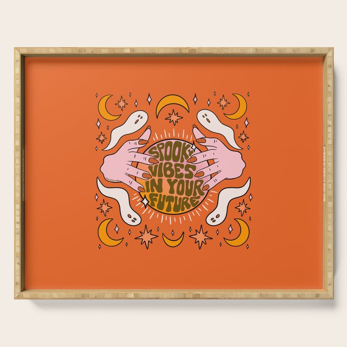 Spooky Vibes in Your Future Serving Tray Gallery Image 1