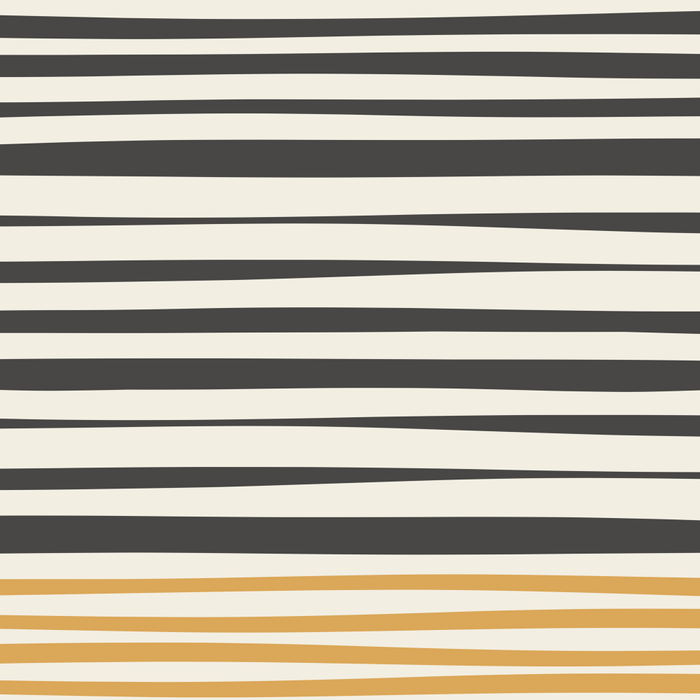 Natural Stripes Modern Minimalist Colour Block Pattern Charcoal Grey, Muted Mustard Gold, and Cream Beige Coffee Mug Gallery Image 2