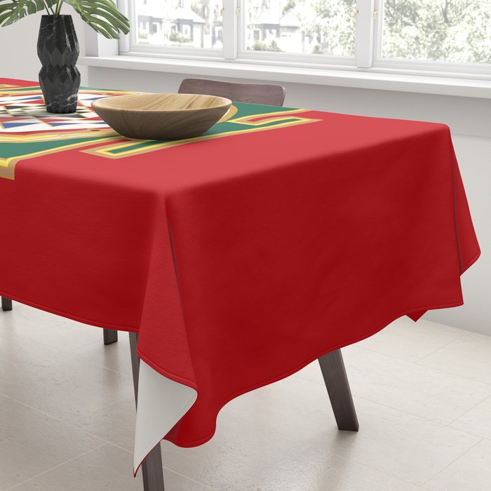 Sri Yantra colored Tablecloth Gallery Image 3