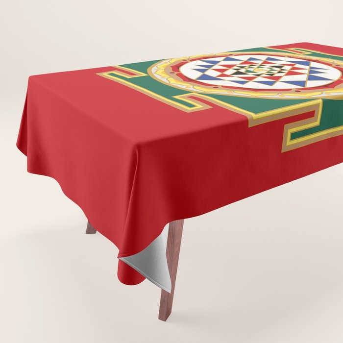 Sri Yantra colored Tablecloth Gallery Image 1
