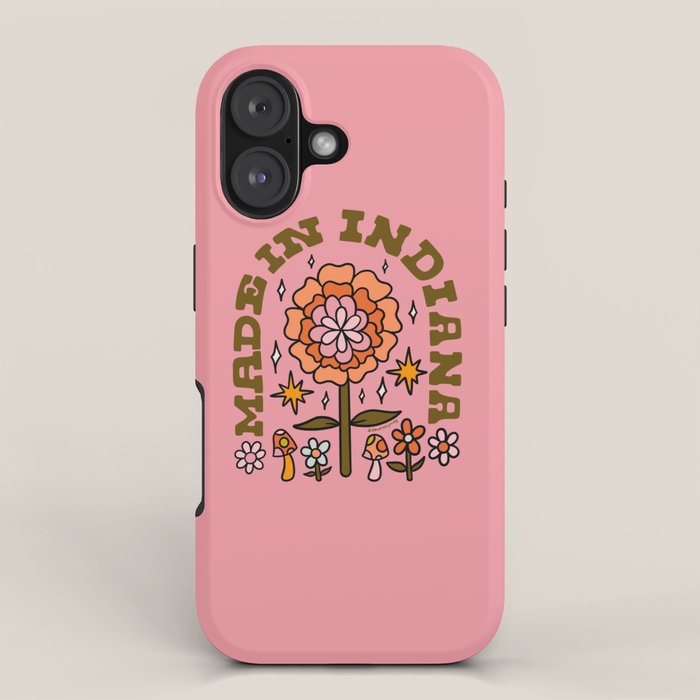 Made In Indiana iPhone Case Gallery Image 1