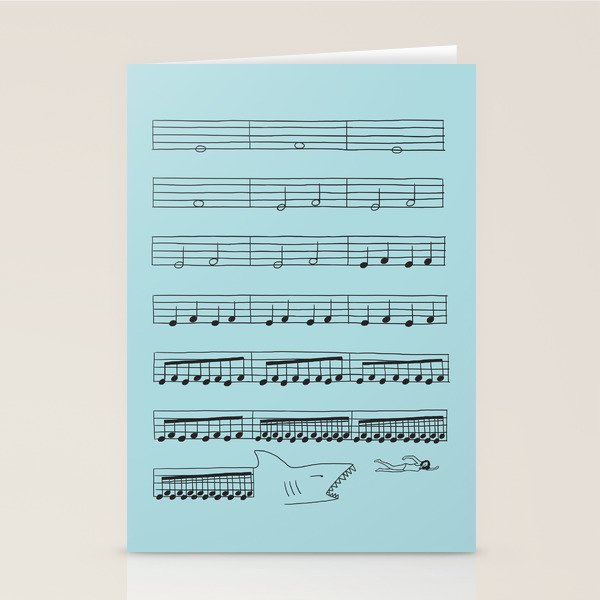 Jaws Stationery Card Gallery Image 2