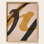 ABSTRACT ALPHABET / Script P Serving Tray Gallery Image 1