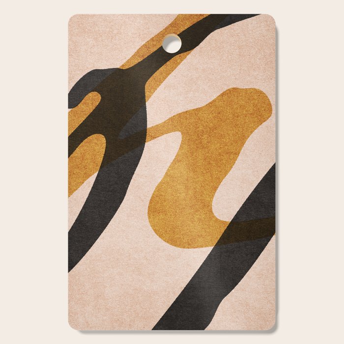ABSTRACT ALPHABET / Script P Cutting Board Gallery Image 1