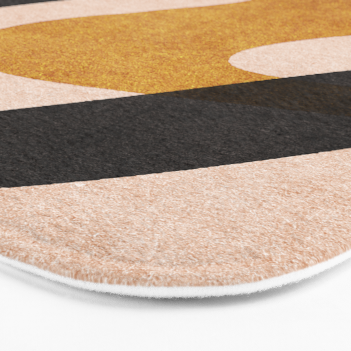 ABSTRACT ALPHABET / Script P Bath Mat Gallery Image 3