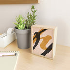 ABSTRACT ALPHABET / Script P Mini Art Print Gallery Image 2
