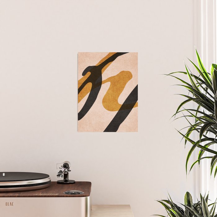 ABSTRACT ALPHABET / Script P Poster Gallery Image 2
