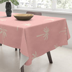 Vintage palm tree beach doodle pattern Tablecloth Gallery Image 3