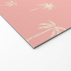 Vintage palm tree beach doodle pattern Welcome Mat Gallery Image 2