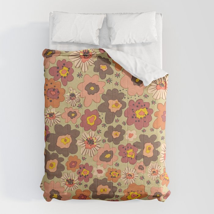 Scented petals II floral pattern Comforter Gallery Image 6