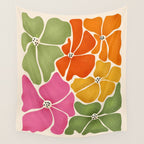 70's Florals Wall Tapestry Gallery Image 4