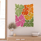70's Florals Wall Tapestry Gallery Image 2