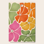 70's Florals Cutting Board Gallery Image 1