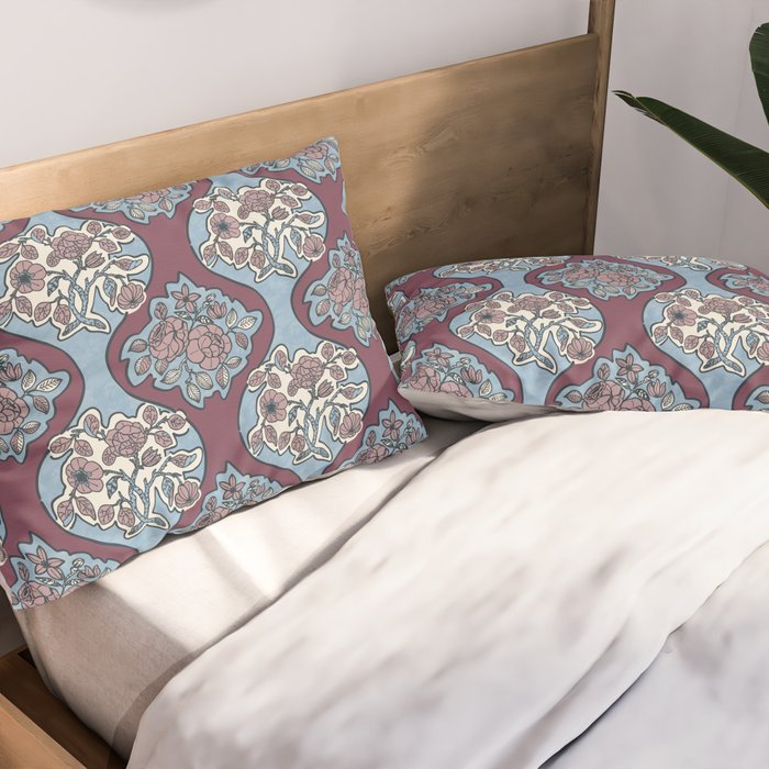 Antique Floral Beauty PB Pillow Sham Gallery Image 2