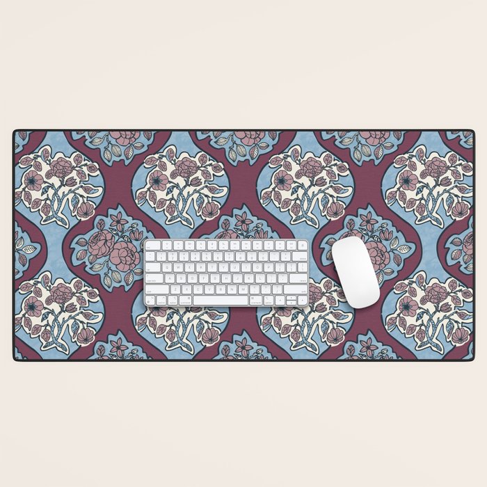 Antique Floral Beauty PB Desk Mat Gallery Image 1