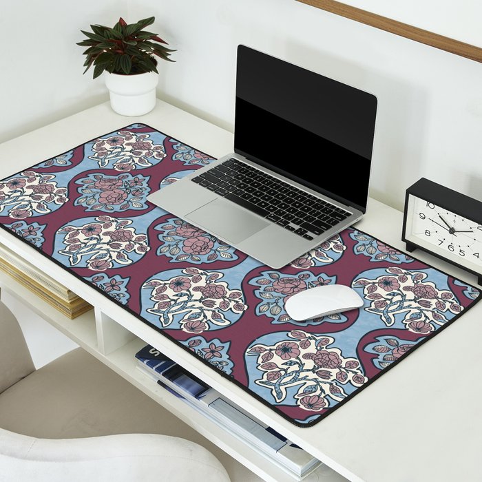 Antique Floral Beauty PB Desk Mat Gallery Image 2
