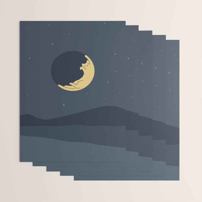 Cat Landscape 89 Wrapping Paper Gallery Image 3