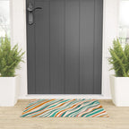 Southwest Abstract Stripes Welcome Mat Gallery Image 3
