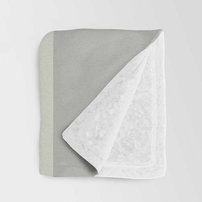 Wildflower bouquet in vase illustration - pantone brown mocha mousse Throw Blanket Gallery Image 3