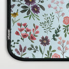 Bright Watercolor Flower - Blue Laptop Sleeve Gallery Image 3