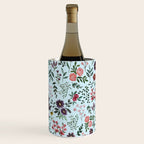 Bright Watercolor Flower - Blue Wine Chiller Gallery Image 3