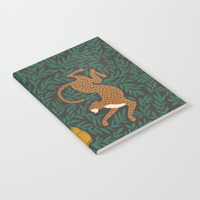 Leopard Vase - midnight Notebook Gallery Image 2