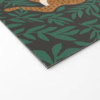 Leopard Vase - midnight Welcome Mat Gallery Image 2