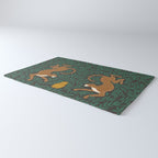 Leopard Vase - midnight Rug Gallery Image 3