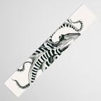 Striped Octopus Ink Drawing Table Runner Gallery Image 3
