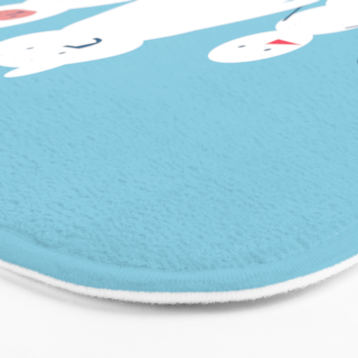 Winter friends Bath Mat Gallery Image 3